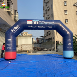 Tunnel gonflable d'arche gonflable de publicité d'entrée de thème gelé de décorations faites sur commande pour extérieur de grand événement avec le ventilateur - Product Image 1