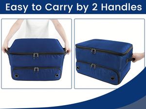 Waterproof Car Storage Pouch <b>Container</b> <b>Travel</b> Bag Shoe Organizer with Multi-Pocket Design - Product Image 4