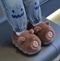 Chaussons Enfants Capybara Élégants – Confortables pour Chambre à Coucher – Chaussures d'Intérieur Chaudes et Tendance pour Garçons et Filles – Vente Directe Usine