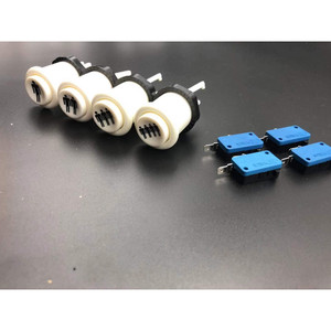 Pulsante Arcade lettore 1 giocatore 2 28mm vite nel pulsante - Product Image 3