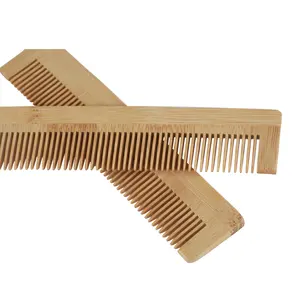 Custom Laser LogoTravel Hotel Use ECO Friendly Bamboo Hair Comb