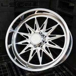 OEM mới giả mạo Hợp kim nhôm mờ màu đen lõm off-road sâu món ăn bánh xe cho cho cho cho 20-28 inch cao - Product Image 1