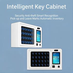 Armoire à clés intelligente RFID avec empreinte digitale/carte/code – Boîte à clés pour <span class=keywords><strong>agence</strong></span> immobilière, gestion de flotte, unité de rangement murale - Product Image 4