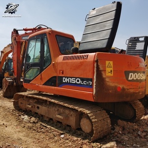 Excavatrice sur chenilles Doosan DH150W d'occasion de haute qualité, 20 tonnes, avec composants d'origine, à vendre - Product Image 6