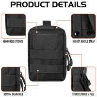Sacs de sport tactiques en polyester grande capacité personnalisés en gros, sacs tactiques à bandoulière, sacs tactiques à cadre robuste