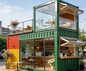 Casas Modulares Prefabricadas, Unidades Múltiples con Empalme sin Costuras para Expansión, Admite Combinaciones para Negocios de Cafetería y Snacks - Product Image 3