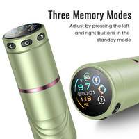 Machine à tatouer professionnelle pour maquillage permanent des sourcils, sans fil, batterie au lithium, moteur sans balais, légère (131 g), facile à transporter