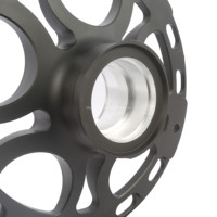 Usinage CNC OEM, roulement et moyeu de roue en aluminium forgé sur mesure avec modèle d'usinage ZG070