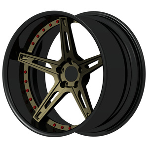 Borui OEM Sâu Món Ăn Chrome Bánh Xe 18 19 20 21 22 24 Inch Giả Mạo Hợp Kim 5x120 5x114.3 5x130 Lõm Cho BMW Adui C8 Urus Vành - Product Image 2