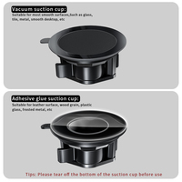 Support magnétique universel pour téléphone de voiture, fixation par ventouse sur tableau de bord, support de téléphone réglable à 360°, aimants puissants pour iPhone