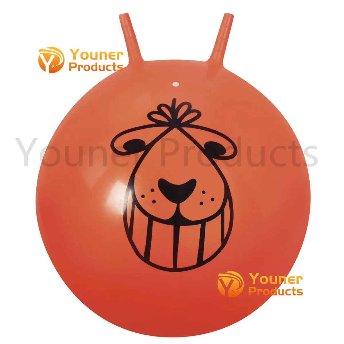 Kunden spezifischer aufblasbarer Schafhorn-Sprungball-Sprung trichter ball mit Pumpe aus ECO-freundlichem PVC-Material mit Zertifikat