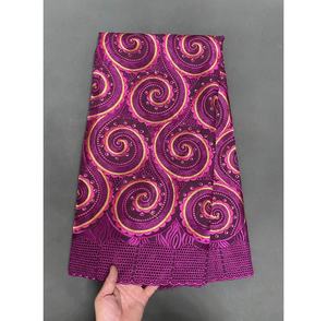 Tissu en dentelle jacquard brocart soluble dans l'eau 100% coton écologique de haute qualité pour robes de mariée et vêtements pour femmes - Product Image 5