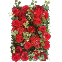 Décoration Real Touch Floral Mariage Maison Hôtel Restaurants Fête Décoration Artificielle Décoration Mariage Simulation Fleur Mur