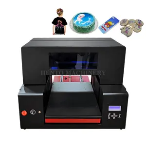 Digitaler intelligenter UV-Drucker für Telefon hülle/Polos hirt mit Logo Benutzer definiertes Logo gedruckt/Kuchen druckmaschine