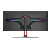 Moniteur de jeux vidéo 4K 34 35 pouces, incurvé, grand écran lcd, grande vitesse, pour jeux vidéo, 4K