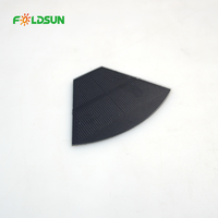 Panel Surya Silikon Monokristalin Bentuk Khusus PET PERC Efisiensi Tinggi 22,4% OEM Sel Surya Fleksibel Non-standar untuk IoT