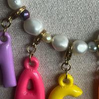 Bulle Lettre Charme Grand Grand Acrylique Alphabet Initial Porte-clés Collier Pendentif Charmes avec Fermoir En Acier Inoxydable pour Collier Sacs