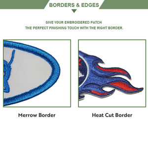 Parche Termoadhesivo Bordado en 3D Personalizado de AWELLS con Diseño de Zorro, Insignia de Aventura al Aire Libre de Alta Calidad para Prendas, Souvenirs y Ropa - Product Image 4