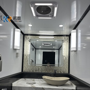 Remolque de Baño Móvil de Doble Habitación, Remolque de Inodoro Portátil, Remolque de Baño Móvil para Alquiler en Eventos al Aire Libre - Product Image 5