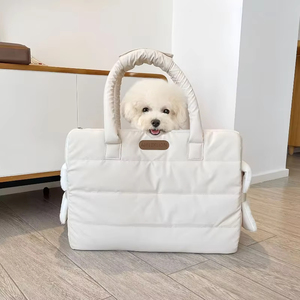 Sac de transport <span class=keywords><strong>pour</strong></span> chiot de luxe multifonctionnel avec logo personnalisé en couleur, sac de transport souple <span class=keywords><strong>pour</strong></span> animaux de compagnie, sac de voyage <span class=keywords><strong>pour</strong></span> <span class=keywords><strong>chien</strong></span> et chat <span class=keywords><strong>pour</strong></span> l'extérieur - Product Image 6