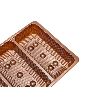 Emballage personnalisé en blister pour 12 macarons, inserts de plateau en <span class=keywords><strong>PET</strong></span>/PP recyclé de qualité alimentaire, transparents, avec tailles personnalisées - Product Image 3