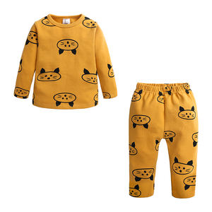 Conjuntos de Ropa para Niños, Primavera Otoño, Pijamas para Niños y Niñas, Dibujos Animados, 2 Piezas, Ropa de Dormir para Niños - Product Image 4