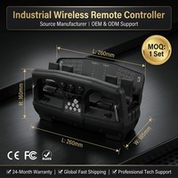 Kit de Válvula Hidráulica Proporcional Inalámbrica de Grado Industrial de 12V 24V y 4 Secciones para Grúa de Camión con Control Remoto por Radio