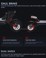 2024 nouveau Max adulte Scooter électrique LED Double moteur puissance pliable grande batterie unisexe Scooter électrique capteur numérique S1 modèle