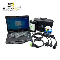 Kualitas terbaik untuk Vocom 88890300 untuk UD/Mack/ Heavy Duty pemindai antarmuka Vocom alat diagnostik truk + Laptop CF53