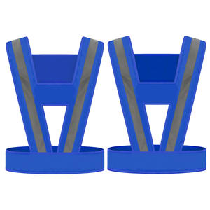 Gant <span class=keywords><strong>de</strong></span> sécurité réfléchissant en coton, respirant, grande taille, rouge et jaune, pour superviseur <span class=keywords><strong>de</strong></span> chantier, agent <span class=keywords><strong>de</strong></span> sécurité, avertissement - Product Image 3