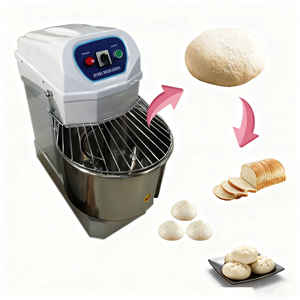 Amasadora Comercial Vertical Duradera con Velocidad Ajustable, de Acero Inoxidable de Grado Alimenticio, Nueva, para Leche y Harina - Product Image 1