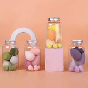 Bán Buôn Dual-Sử Dụng Nổi Chai Vẻ Đẹp Trứng Biểu Tượng Tùy Chỉnh Cao Su Miễn Phí Trang Điểm Trứng Mềm Trang Điểm Máy Xay Sinh Tố Trang Điểm Miếng Bọt Biển Thiết Lập - Product Image 2