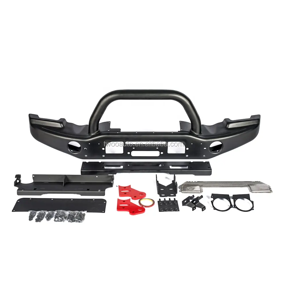 Hot sales car front bumper with tube for jeep Wrangler with high quality