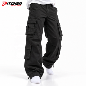 Wholesale <b>mens</b> denim cargo pants Custom <b>mens</b> denim cargo pants Cargo <b>jeans</b> Utility Style Denim Low MOQ Collection - Product Image 3