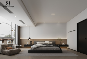 Supdesigner - Rendu 3D résidentiel - Design d'intérieur - Villa de luxe - Service de rendu 3D personnalisé moderne - Design d'intérieur - Product Image 4