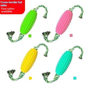 Jouets à mâcher pour chien en TPR, bâton de broyage de maïs, jouet de décompression pour l'entraînement des animaux de compagnie, modèle T806 - Product Image 4