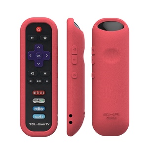 SIKAI Vỏ Bảo Vệ Chống Sốc Bằng Silicon Đã Kiểm Tra Chống Mất RoHS Thân Thiện Với Da Cho Điều Khiển <span class=keywords><strong>TV</strong></span> <span class=keywords><strong>TCL</strong></span> <span class=keywords><strong>Roku</strong></span> 3600R <span class=keywords><strong>TCL</strong></span> <span class=keywords><strong>Roku</strong></span> RC280 - Product Image 5