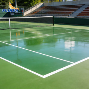 Paneles de Suelo para Cancha de Tenis de PVC de Alta Elasticidad y Absorción de Impactos, Superficie Antideslizante Ecológica para Uso en Interiores/Exteriores, Entrenamiento - Product Image 3