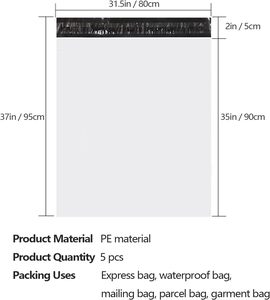 Tùy chỉnh vận chuyển bán buôn màu hồng Kraft bong bóng không thấm nước gửi thư Túi 2.5 mil độ dày bao bì bưu phẩm - Product Image 4
