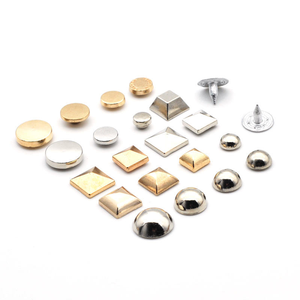 Promotion : Rivets métalliques personnalisés en laiton à double capuchon, économiques, pour chaussures, sacs, vêtements et accessoires en cuir - Product Image 1