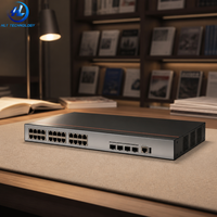 Conmutador de Red Administrado de 24 Puertos GE SFP y 8 Puertos Base-T, Modelo 5735S-L32ST4X-A1, con 4 Puertos de Enlace Ascendente SFP+ de 10G, Unidad de Montaje en Rack Empresarial