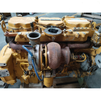 Conjunto de Motor Diésel Completo CAT C12 C-12 ACERT de 11.9L y 254-377kW para Excavadoras Pesadas, Piezas de Maquinaria