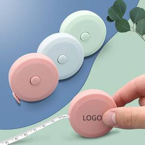 Atacado Barato Em Massa Portátil Mini Pequeno Bonito ABS Retrátil Macio Redondo Fita Métrica para Três Circunferência Medição Altura - Product Image 1