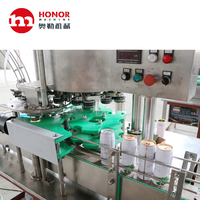 Machine à sertir de remplissage de canettes de boisson gazeuse en aluminium de type linéaire à bon prix