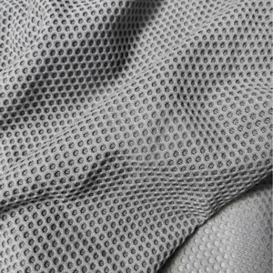 Fornitura Diretta dalla Fabbrica: Tessuto Elasticizzato in Spandex Grigio Traspirante con Bolle Concavo-Convessi per <span class=keywords><strong>Polo</strong></span> da <span class=keywords><strong>Uomo</strong></span> e Ragazza - Product Image 1