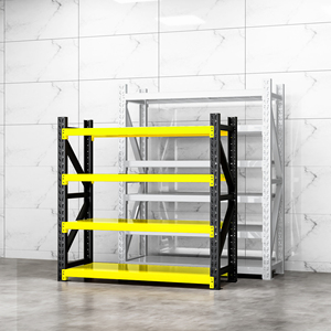 أرفف معدنية عالية الجودة رفوف تخزين للمستودعات الصناعية-متوفرة - Product Image 3