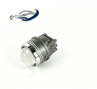 Lentille LED de 3 pouces, lampe à double faisceau tricolore 3000K-5800K 12V, universelle pour Toyota Honda Nissan