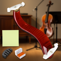 La01 Violin Shoulder Rest Durable Plastic Lacquered Coated For Stringed Instruments