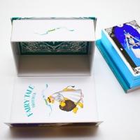 Baraja de cartas de Tarot al por mayor de fábrica superior con guía y caja Original, naipes de impresión de papel de afirmación personalizados