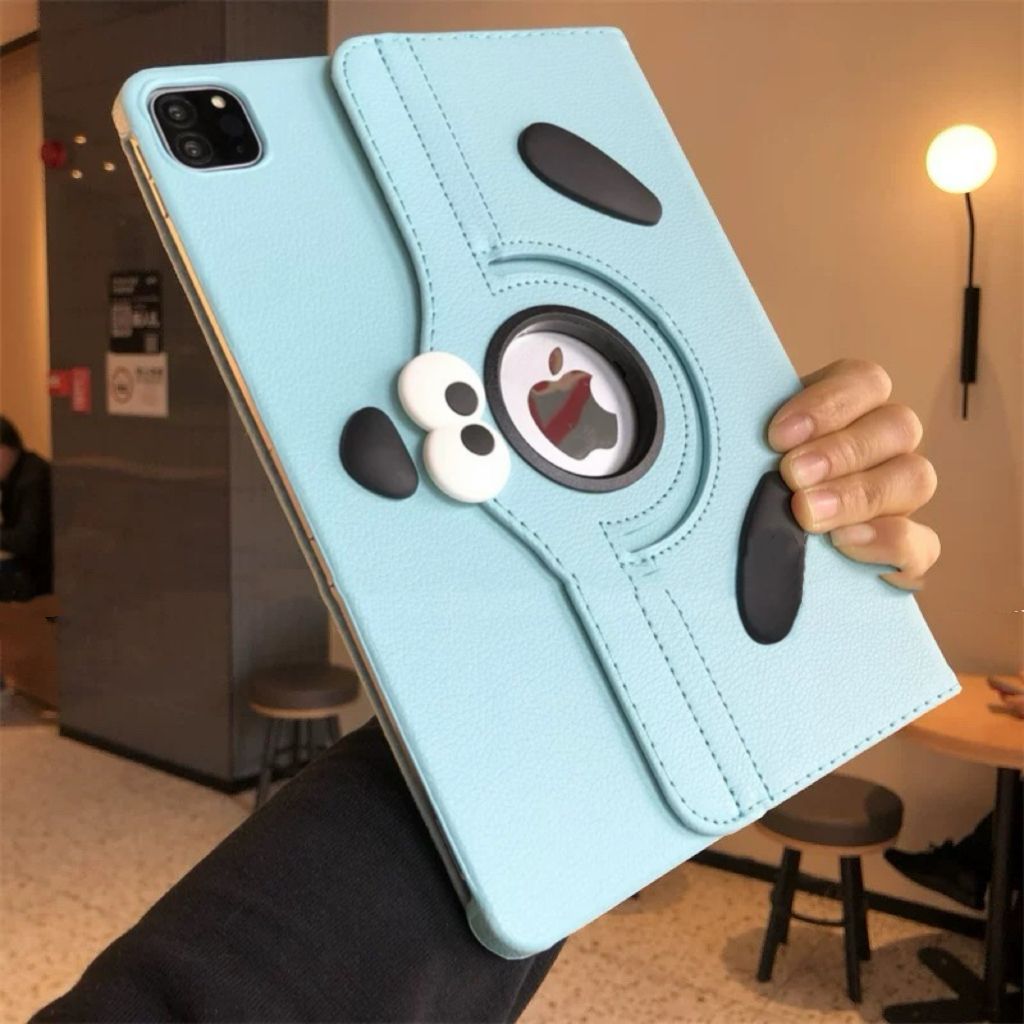 อุปกรณ์ DIY ลูกสุนัขสีฟ้า-ดำ หมุนได้ 360 องศา